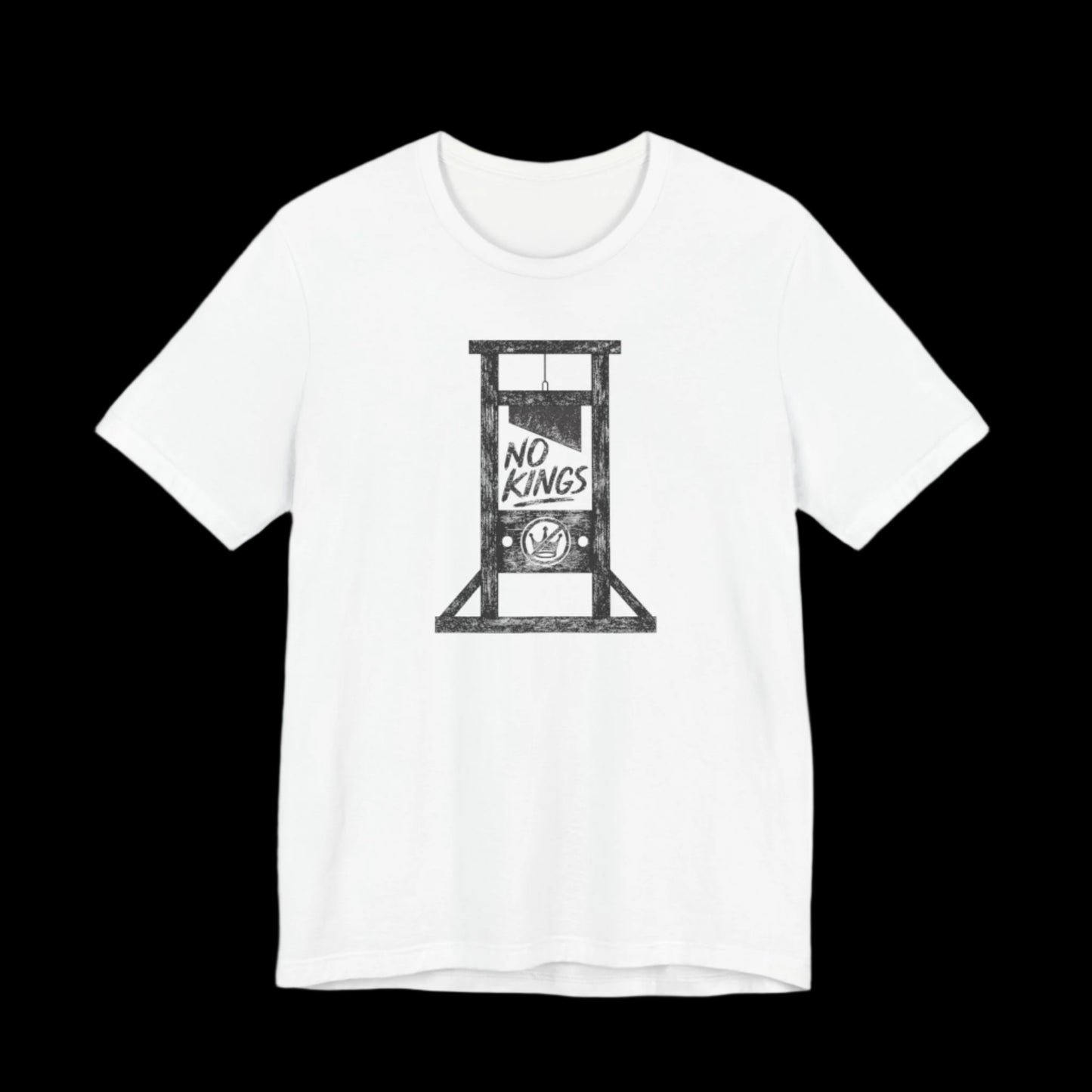 "No Kings" Guillotine Edition Protest T-Shirt