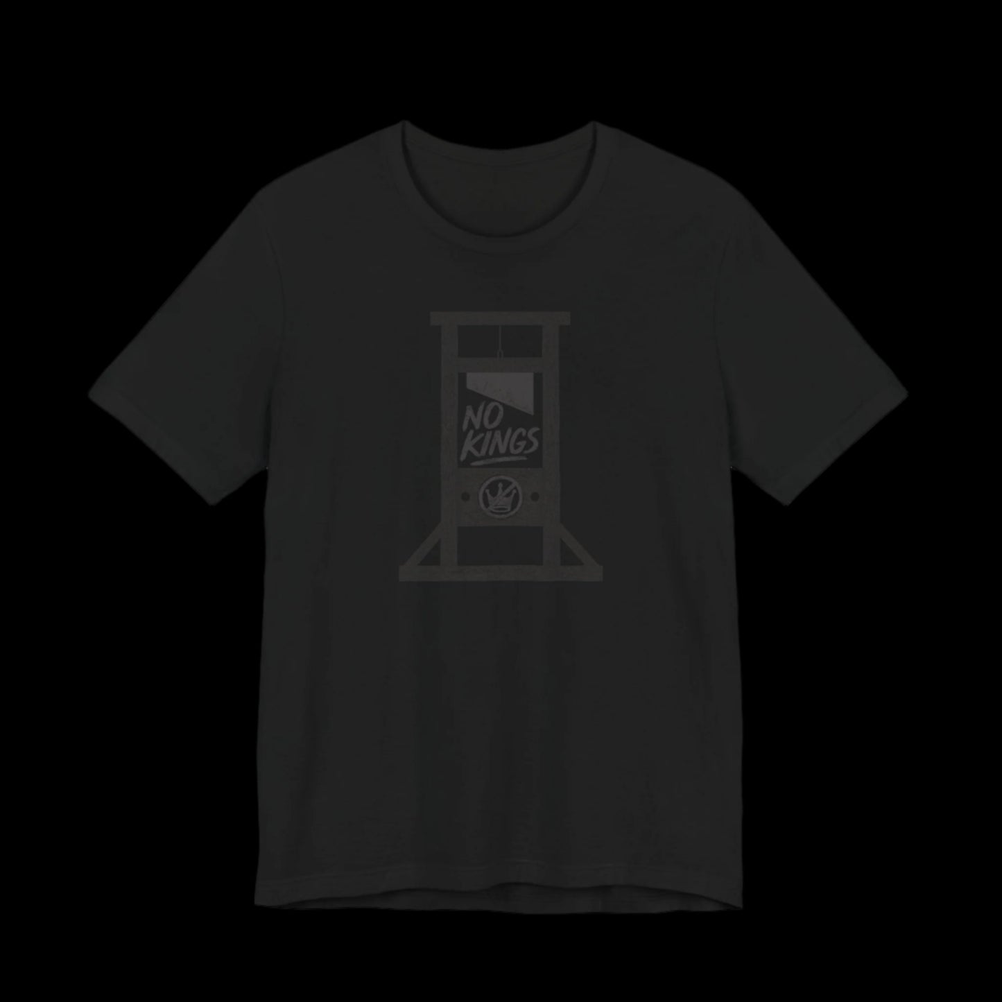 "No Kings" Guillotine Edition Protest T-Shirt