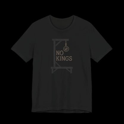 "No Kings" Gallows Rope Edition Protest T-Shirt