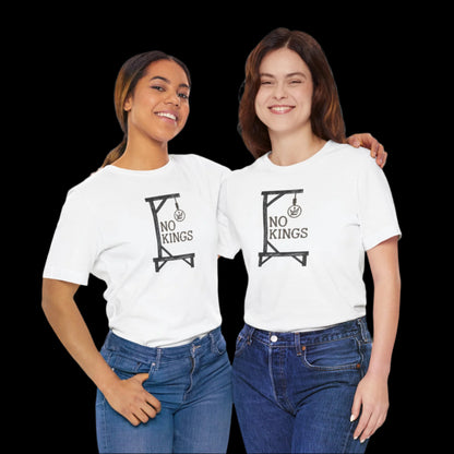"No Kings" Gallows Rope Edition Protest T-Shirt
