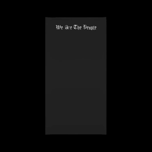 "We Are The People Face Cover Gaiter" The Indistinguishable Initiative Series