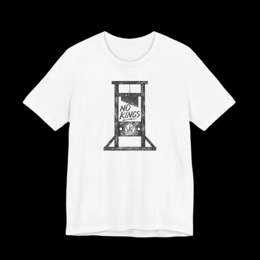 "No Kings" Guillotine Edition Protest T-Shirt