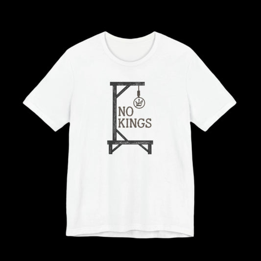 "No Kings" Gallows Rope Edition Protest T-Shirt