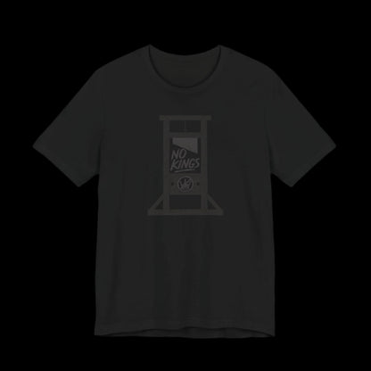 "No Kings" Guillotine Edition Protest T-Shirt