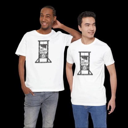 "No Kings" Guillotine Edition Protest T-Shirt