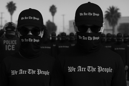 "We Are The People Face Cover Gaiter" The Indistinguishable Initiative Series