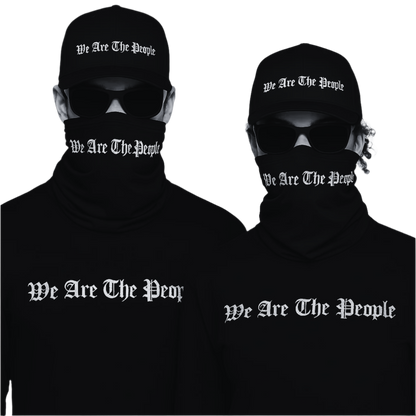 "We Are The People Face Cover Gaiter" The Indistinguishable Initiative Series